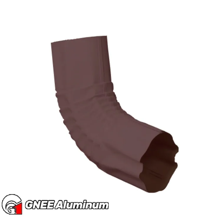 6063 90 Degree Aluminum Downspout Elbows
