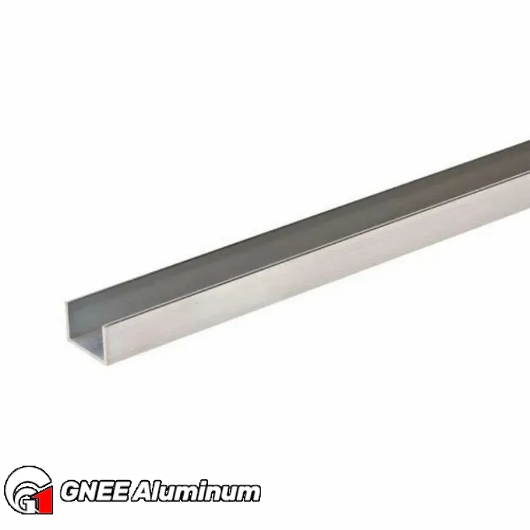 6061-T6 Extruded Aluminum C Channel