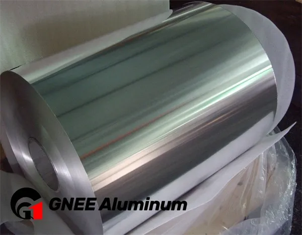 Silvery Aluminium Foil in Jumbo Roll